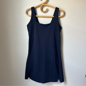 Old Navy Powersoft Navy Blue Mini Athletic Dress Women’s Medium